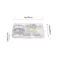 thumbnail image 2 of HOOWIFFY 1 Set of 100 Photo Frame Hooks Screws and Wire Rope Accessories Kit, 2 of 7
