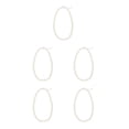 thumbnail image 1 of QualitChoice Simulation Pearl Necklace Charming Simple Style Fashion Accessory Hanging Decor Fashion Necklaces Birthday Gift Type 2 5Set, 1 of 6