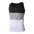 thumbnail image 5 of Gibobby Men Tank Tops 1 Pack Men's Quick Dry Tank Tops Breathable Sleeveless Muscle Shirts for Active Men(L,Black), 5 of 6