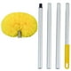 thumbnail image 1 of Limpiador lavable limpio para ventilador de techo, plumero de microfibra con poste de extensión telescópico, 1 of 4
