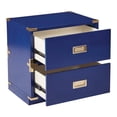 thumbnail image 4 of Wellington 2 Drawer Cabinet in Lapis Blue Fully Assembled, 4 of 5