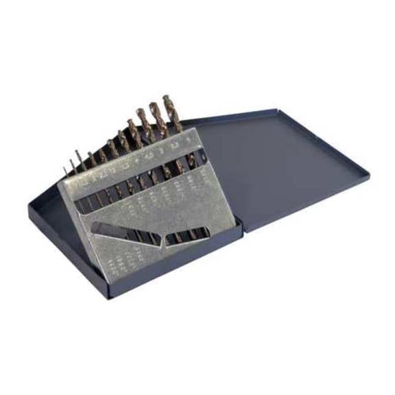 Chicago-Latrobe Jobber Drill Set,11 pc,Cobalt 54126