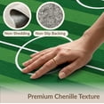 thumbnail image 6 of ODIKA 6'x9' Washable Area Rug Non-Slip, Chair-Friendly, Soccer Field Stadium Stripe Interactive Velvet Practice Football Flowing Dynamic for Dining Room, Under Table, Office Décor, 6 of 7