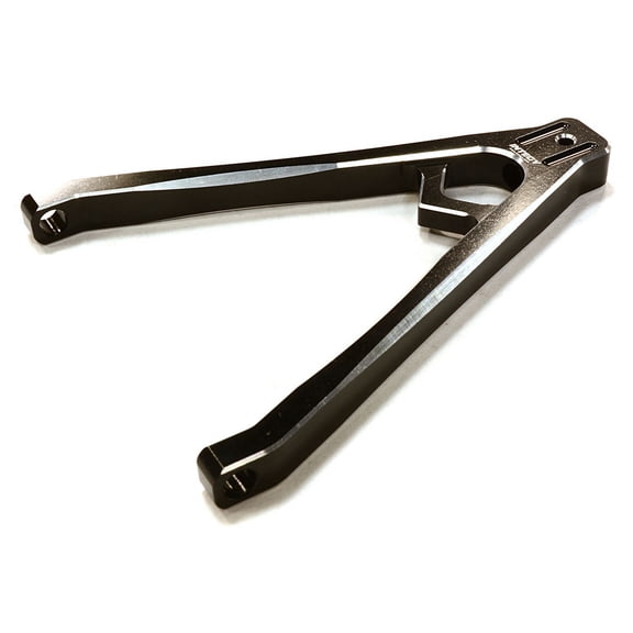 Integy RC Toy Model Hop-ups C26542BLACK Billet Machined Upper Suspension Y-Link for Axial 1/10 SCX-10 Scale Crawler
