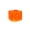 Orange-Ou Décor à la Maison, variante sur karymi Balle Anti-Stress Cube Colorée, Jouet Sensoriel à Presser de 2,2 Pouces avec Texture à Remontée Lente, Matériau Doux pour Soulager l'Anxiété Adultes Enfants, Outil de Décompression Silencieux Cadeaux d'Anniversaire