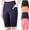 Black+navy Blue+pink+orange, variant on BIG ELEPHANT 4-Pack Girls' Bike Shorts with Pockets High Waisted Athletic Compression Workout Shorts for Yoga Dance Running Soccer, Sizes S-XXL