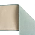 thumbnail image 4 of Vickerman 4" x 10 Yards Aqua Dupion Double Fused Dupion Ribbon, 4 of 4
