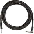 thumbnail image 2 of Fender 10' Professional Series Black Instrument Cable #0990820025-Straight/Angle, 2 of 5