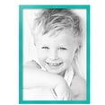 thumbnail image 2 of ArtToFrames 19" x 27" Aqua Picture Frame, 19x27 inch Green Wood Poster Frame (WOM-5186),  Pack, 2 of 7