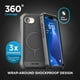thumbnail image 4 of Funda para iPhone 16e con protector de pantalla, color negro, 4 of 7