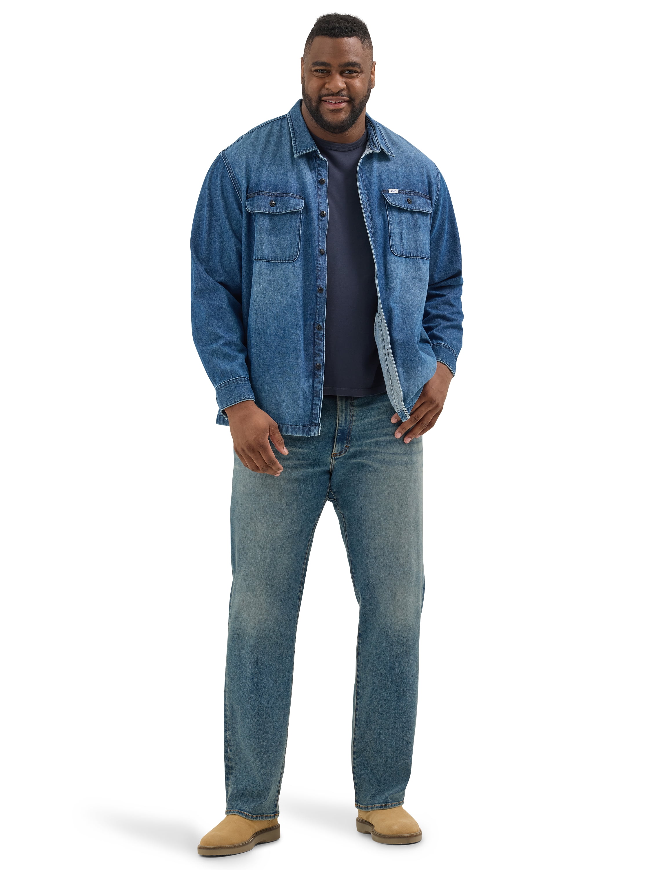 Lee® Men's and Big Men's Extreme Motion Relaxed Straight Leg Jean