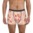 thumbnail image 4 of Wukai Strawberry Print Men’s Underwear Breathable Boxer Briefs,&nbsp;Moisture Wicking & Breathable-Medium, 4 of 7