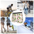 thumbnail image 5 of Bingfone Strawberry Floral Men's Underwear - Casual Stretch Boxer Briefs-, 5 of 7