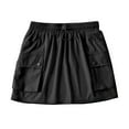 thumbnail image 2 of Mini Cargo Skirts for Women with Pockets Y2K Skirt Trendy Summer Low Waist Side Drawstring Short Skirt Teen Summer Dresses Golf Skirt, 2 of 7