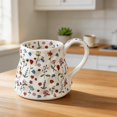 thumbnail image 5 of Large Capacity Aesthetic Ceramic Breakfast Mug, Cute Daily Coffee Milk Drinking Cup For Home Use, 5 of 7