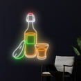 thumbnail image 3 of Handmadetneonsign Pear Cider Neon Sign, Pear Cider Neon Light, Pear Cider Led Sign, Wine Bar Decor, 3 of 5