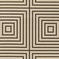 thumbnail image 4 of SAFAVIEH Beach House Tendrils Indoor/Outdoor Area Rug Cream/Brown, 5'3" x 7'6", 4 of 5