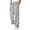 hgg109-Gray, variant on Yaoyar Mens Baggy Loose Fit Raw Hem Sweatpants Casual Drawstring Pants Y2K Wide Leg Stretchy Pants with Pockets