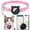 Pink, variant on WAAYEEPAL Pet Tracker Collar for Cats, Bluetooth Anti-Lost Tag, No Subscription, Works with Apple Find My & Google Find Device, Black