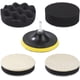 thumbnail image 1 of Kit de esponja para pulir, almohadilla para pulir con adaptador de taladro, disco para pulir de 125 mm/5", almohadilla para pulir compuesta para automóviles, pulidores y enceradores Zhivalor WLJ-3355, 1 of 4
