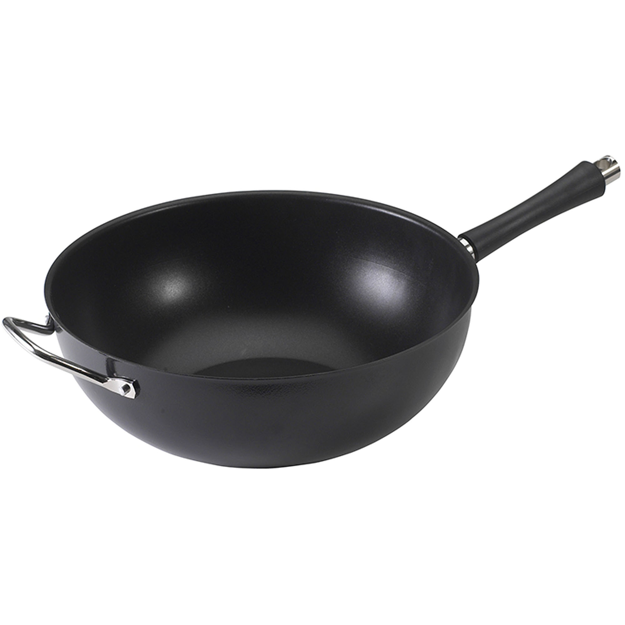 Nordic Ware 12" Big Bowl Wok, Aluminized Steel with phenolic handle