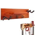 thumbnail image 1 of Guitar Wall Mount Shelf, Guitar Wall Hanger, Guitar Wall Mount Shelf Hanger Holder Wood Rack 4 In 1 Multi Function For Musical Instrument, 1 of 8