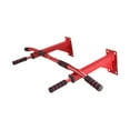 thumbnail image 5 of lacooooppia Chin up Bar Pull up Bar Wall Mounted Adjustable Wall Mount Easy to Install Portable for Strength Exercising Home Arms Outdoor Red, 5 of 8