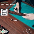 thumbnail image 4 of BESTYASH 10Pcs Adjustable Length Zinc Alloy Single Prong Buckles Black for Handcraft Projects, 4 of 6