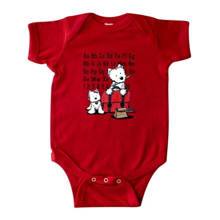 

Inktastic Teachers Pet Westies Gift Baby Boy or Baby Girl Bodysuit