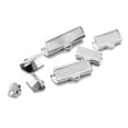 thumbnail image 3 of KLKCMS 20 Pieces Ribbon Clip Clamp Cord Crimp End for Jewellery Making Necklace 8mm, 3 of 8