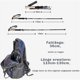 thumbnail image 2 of Bastones DE Trekking Telescópicos YONGSHENG Aluminio Ajustables 36-130 Cm Antideslizante Ultraligero, 2 of 5