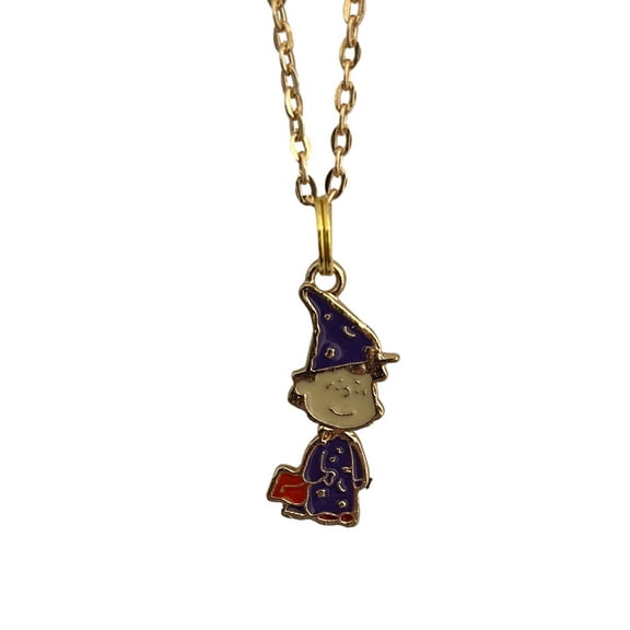 Wizard Lionel Necklace Peanuts Classic Cartoon Pendant Jewelry