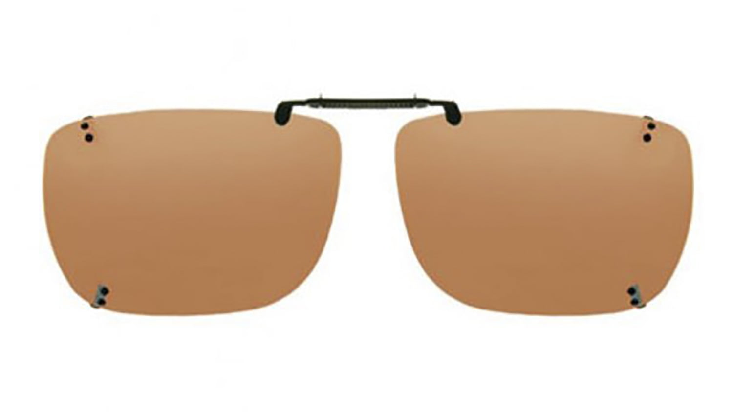 Solar Shield Dioptics Rectangle Black Sunglass