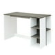 thumbnail image 3 of Escritorio de computadora FurnitureR BRENTON con estante de ALMACENAMIENTO gris, 3 of 8