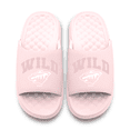 thumbnail image 2 of Unisex ISlide Pink Minnesota Wild Tonal Pop Motive Slide Sandals, 2 of 5