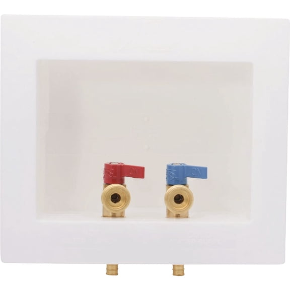 SharkBite 1/2 In. x 3/4 In. MHT Washing Machine Outlet Box 25739
