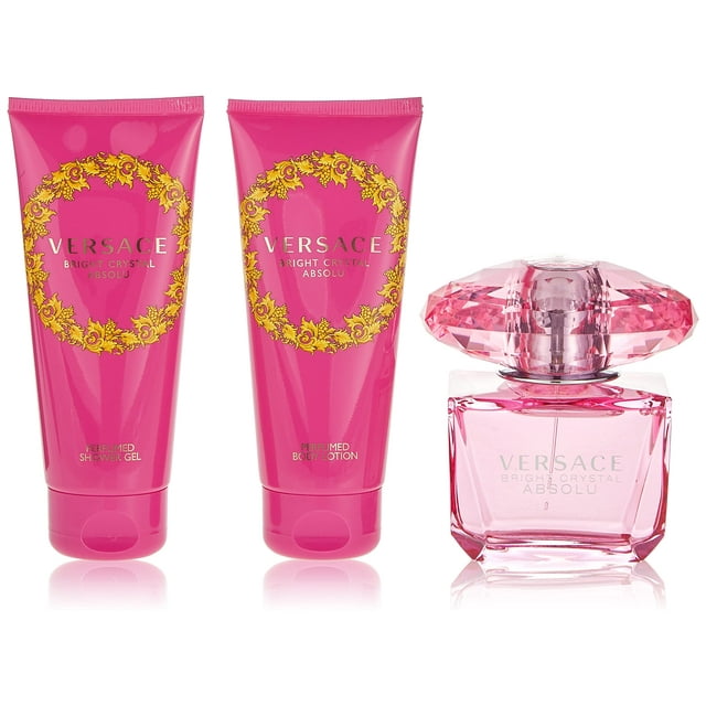 Set de regalo de perfume Versace Bright Crystal Absolu para mujer