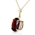thumbnail image 2 of Galaxy Gold 14K Solid Yellow Gold 16" Necklace with Natural Garnet, 14"-24" Sizes, January Birthstone, Symbol of Passion, 2 of 3