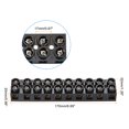 thumbnail image 2 of Unique Bargains Terminal Block 500V 60A Dual Row 10 Positions Screw Electric Barrier Strip 2 Pack, 2 of 5
