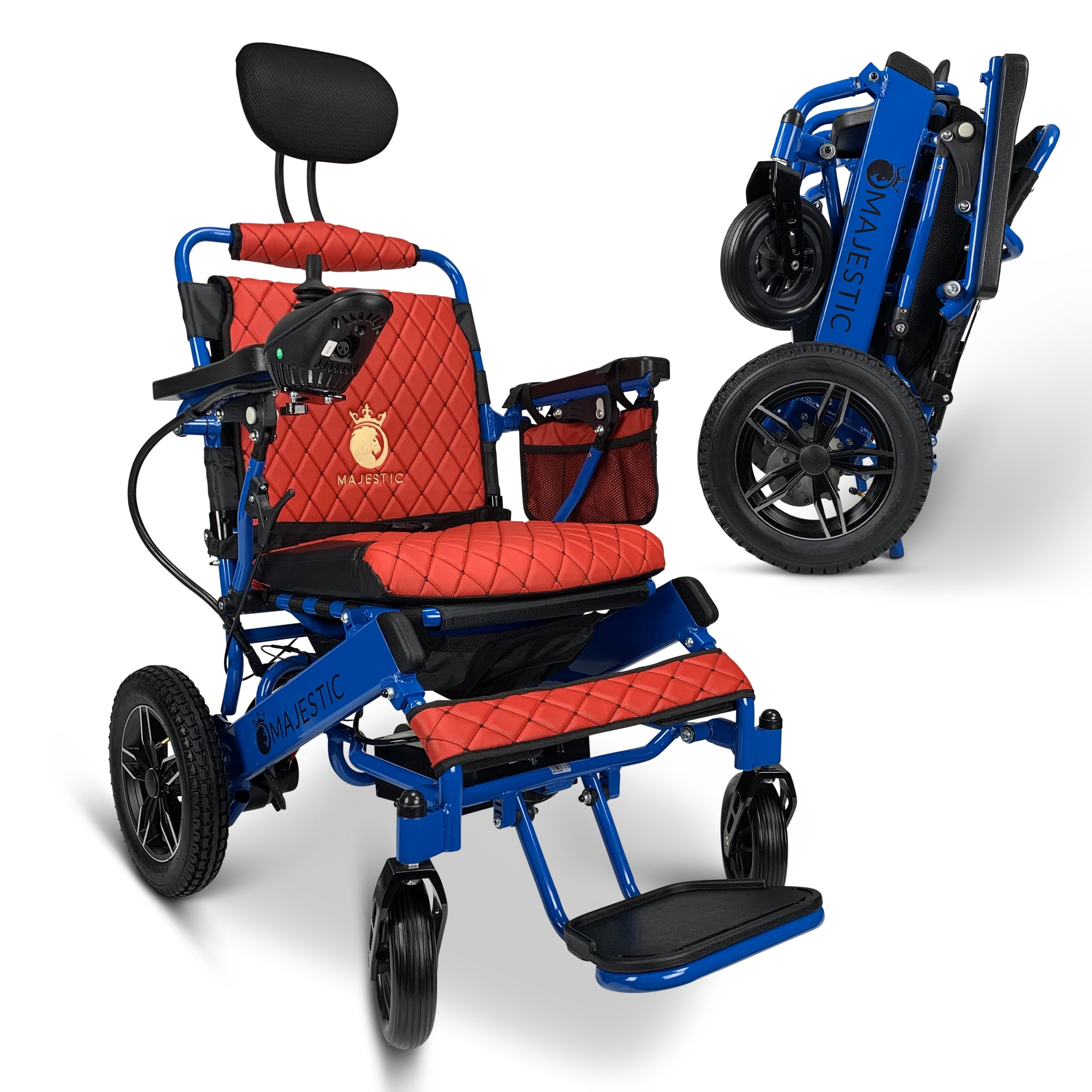 MAJESTIC 2022 New Remote Controlled Electric Wheelchair, Foldable