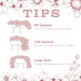 thumbnail image 7 of Burculy Pink Balloon Arch Kit 132Pcs Light Pink White Clear Balloons Garland for Birthday Wedding Baby Shower Bridal Party Decorations Anniversary, 7 of 7