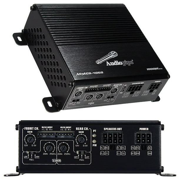 audiopipe 4 channel micro amplifier 1000 watts