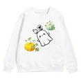 thumbnail image 4 of KPOPLK Toddler Baby Boys Girls Hooded Jacket Windbreaker Lightweight Dinosaur Print Coat Autumn Long Sleeve Windproof Outwear(2Y,White), 4 of 4