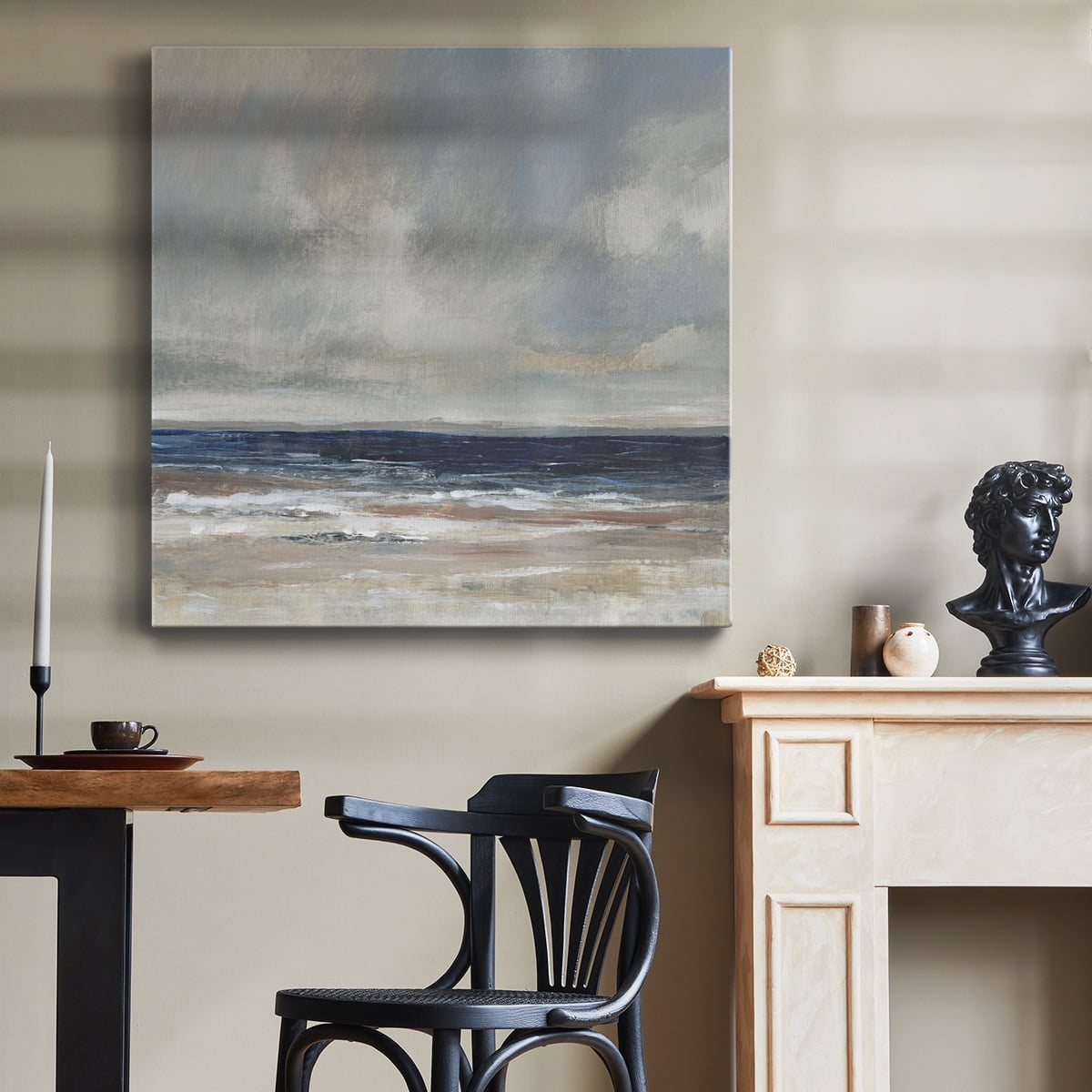 Wexford Home Distant Land II-Premium Gallery Wrapped Canvas, 16" x 16" - Ready to Hang