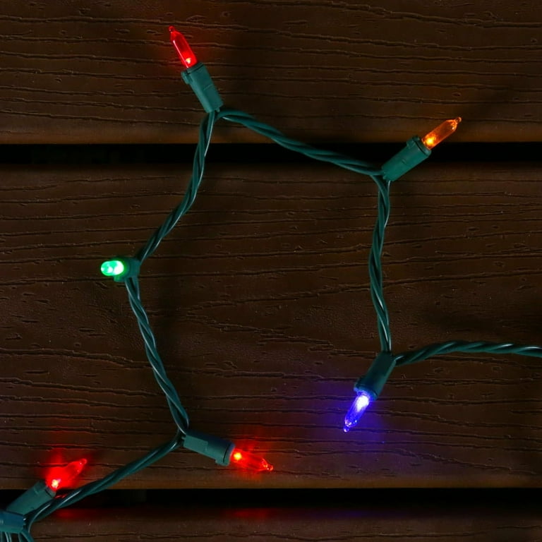 GE StayBright 300-Count 74.5-ft Multicolor LED Plug-In Christmas String Lights GE StayBright 300-Count 74.5-ft Multicolor LED Plug-In Christmas String Lights