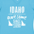 thumbnail image 4 of Inktastic Idaho Awesome Since 1890 Women's V-Neck T-Shirt, 4 of 5