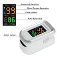thumbnail image 4 of SUWU Pulse Oximeter Fingertip, Oxygen Monitor Fingertip for Sports Use,with Lanyard,Sliver, 4 of 6