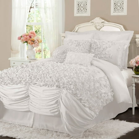 Upc 848742005286 Lush Decor Lucia White Comforter Set King