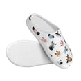 thumbnail image 3 of Picia Cartoon Animals for Women's Lamb-hug Comfy Fleece House Slippers Memory Foam, Slip-on House Shoes Indoor Outdoor-37/38, 3 of 7