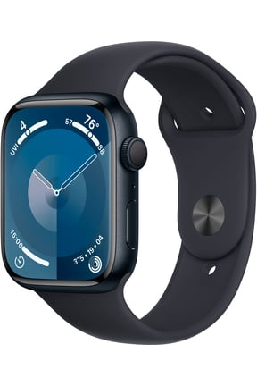 Watch Series 9 GPS Cellular 45 mm Aluminum Case with Black Sport Band, Restored